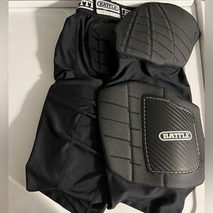 Battle padded football shorts